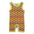 Radish - Pastel Rainbow Stripe Summer Dungarees - 1 Left Size 2-4 months-Duns Sweden-Modern Rascals