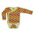 Radish - Pastel Rainbow Stripe Wrap Style Long Sleeve Onesie - 1 Left Size 1-2 months-Duns Sweden-Modern Rascals