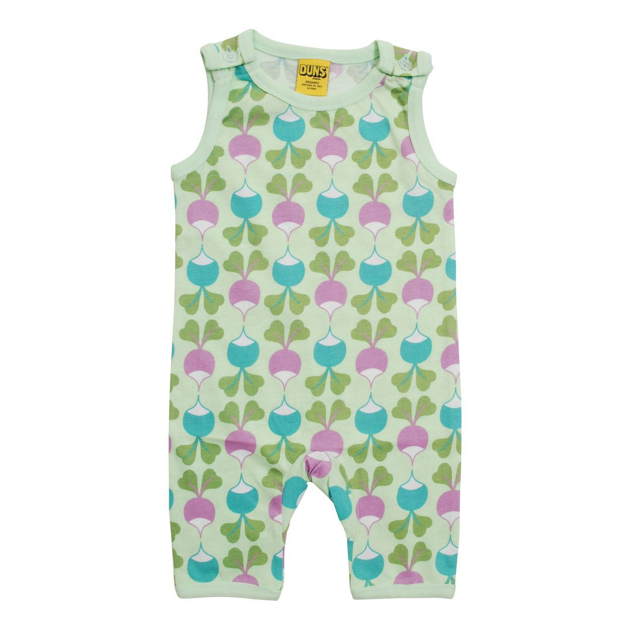 Radish - Patina Green Summer Dungarees - 1 Left Size 3-4 years-Duns Sweden-Modern Rascals