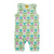 Radish - Patina Green Summer Dungarees - 1 Left Size 3-4 years-Duns Sweden-Modern Rascals