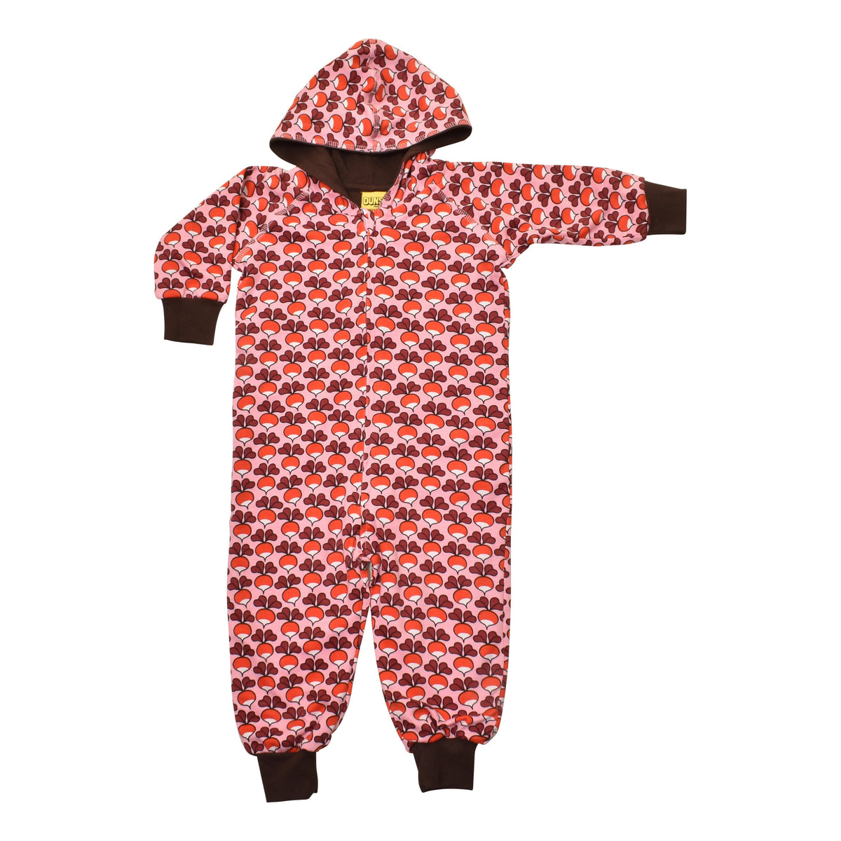 Radish - Pink Hooded Lined Suit-Duns Sweden-Modern Rascals