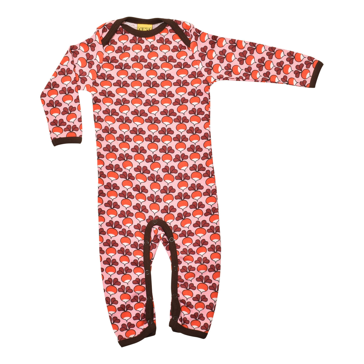 Radish - Pink Long Sleeve Long Legged Suit-Duns Sweden-Modern Rascals