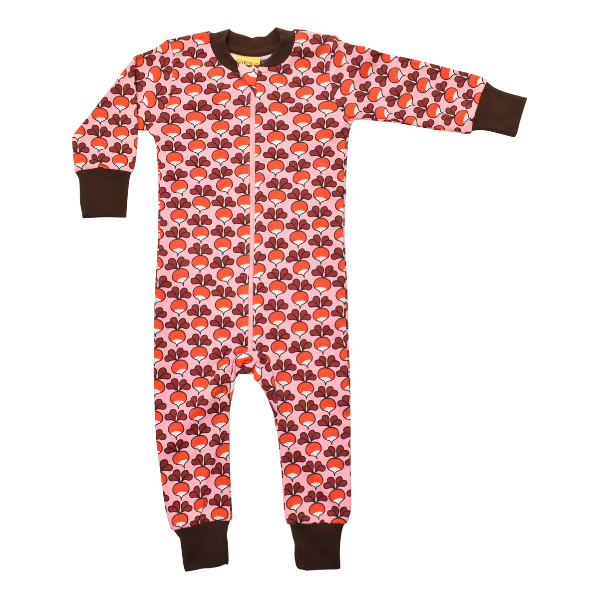 Radish - Pink Zippersuit-Duns Sweden-Modern Rascals