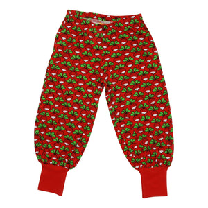 Radish - Poppy Red Baggy Pants - 1 Left Size 4-6 years-Duns Sweden-Modern Rascals