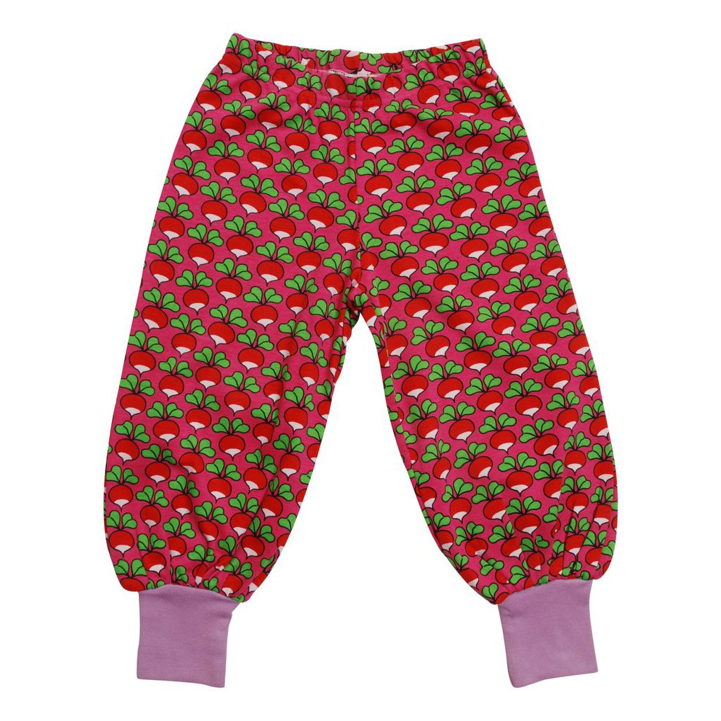 Radish - Raspberry Rose Baggy Pants - 2 Left Size 8-10 & 10-12 years-Duns Sweden-Modern Rascals