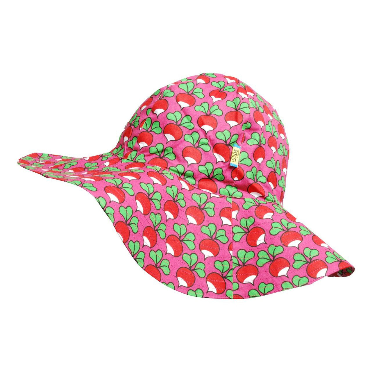 Radish - Raspberry Rose Woven Sunhat-Duns Sweden-Modern Rascals