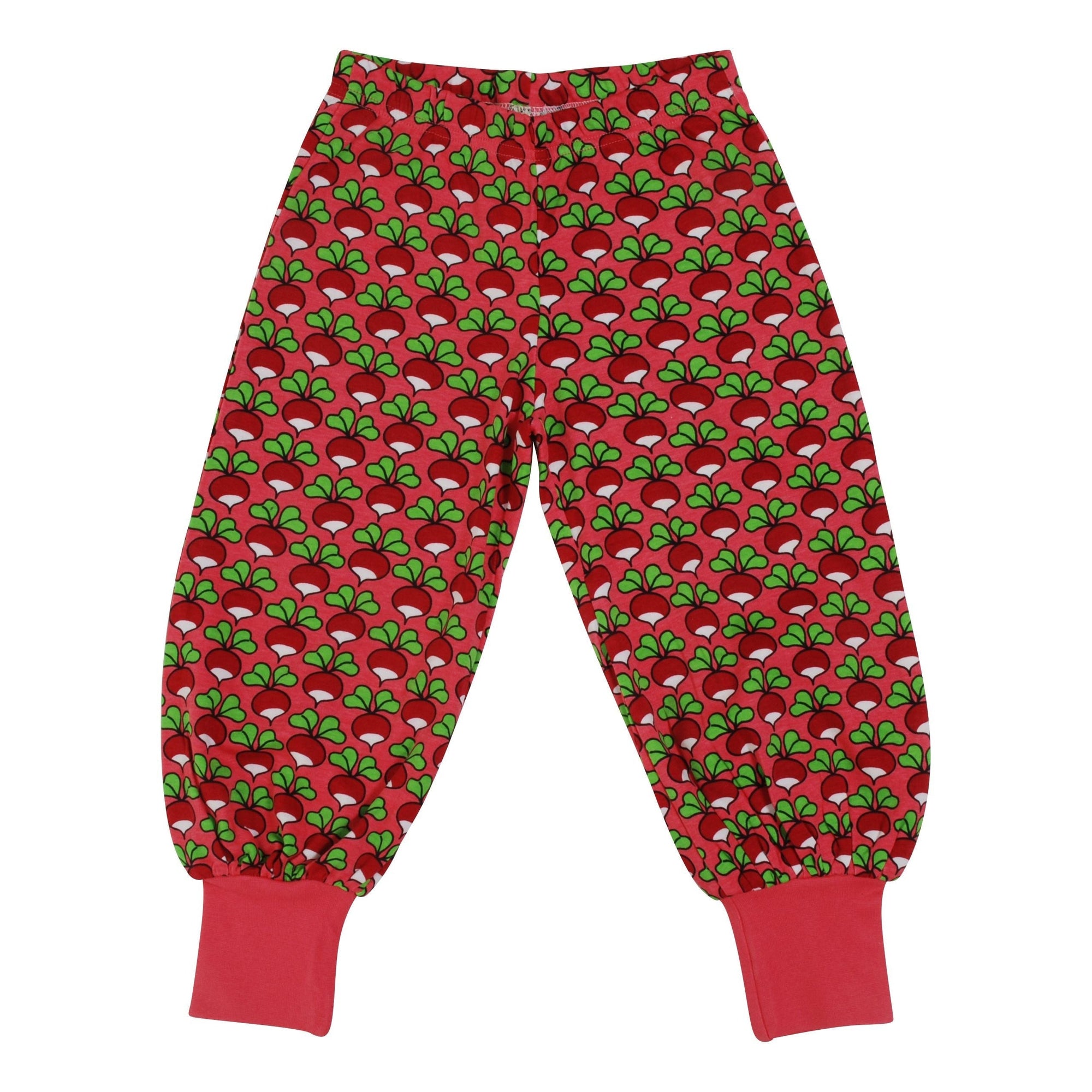 Radish - Red Baggy Pants - 2 Left Size 10-12 & 12-14 years-Duns Sweden-Modern Rascals