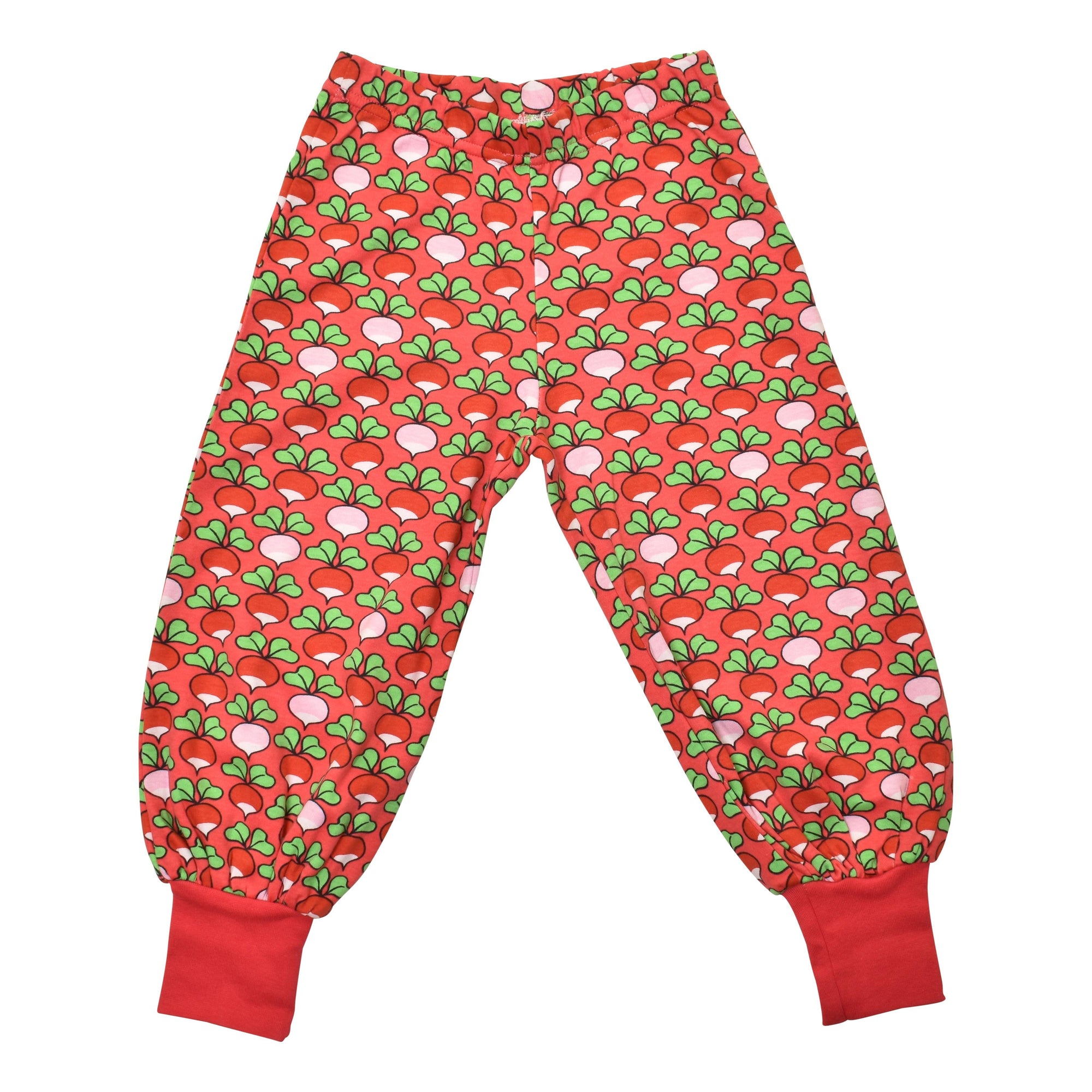 Radish - Rouge Red Multicolour Baggy Pants-Duns Sweden-Modern Rascals