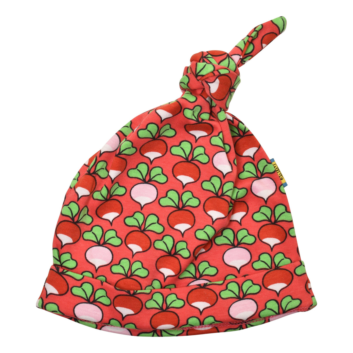 Radish - Rouge Red Multicolour Knot Hat-Duns Sweden-Modern Rascals
