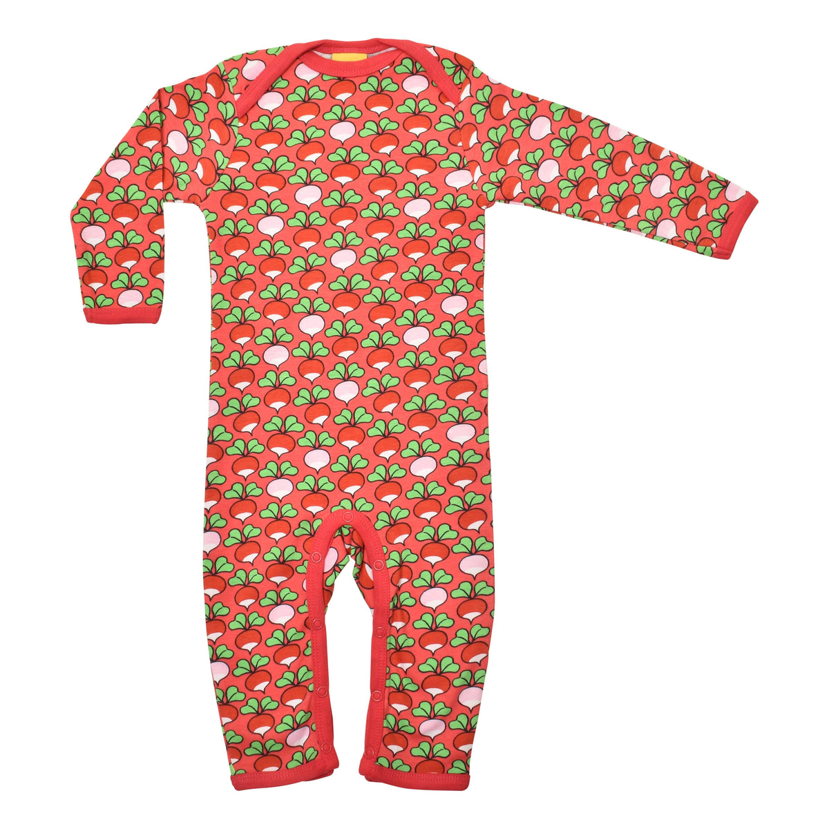 Radish - Rouge Red Multicolour Long Sleeve Long Legged Suit-Duns Sweden-Modern Rascals