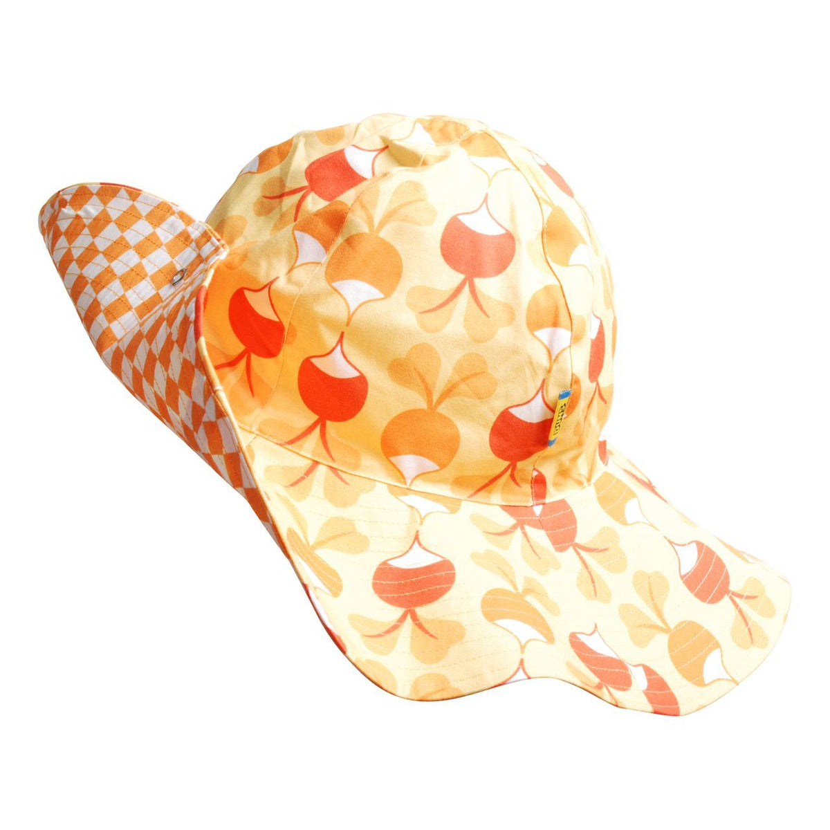 Radish - Snap Dragon Woven Sunhat-Duns Sweden-Modern Rascals