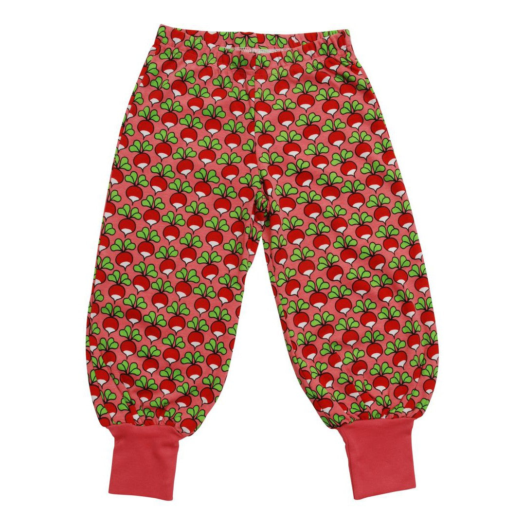 Radish - Strawberry Pink Baggy Pants - 1 Left Size 4-6 years-Duns Sweden-Modern Rascals