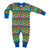 Radish Stripe - Blue/Green Zippersuit-Duns Sweden-Modern Rascals