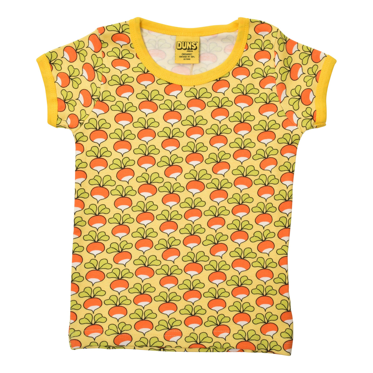 Radish - Sunshine Yellow Short Sleeve Shirt-Duns Sweden-Modern Rascals