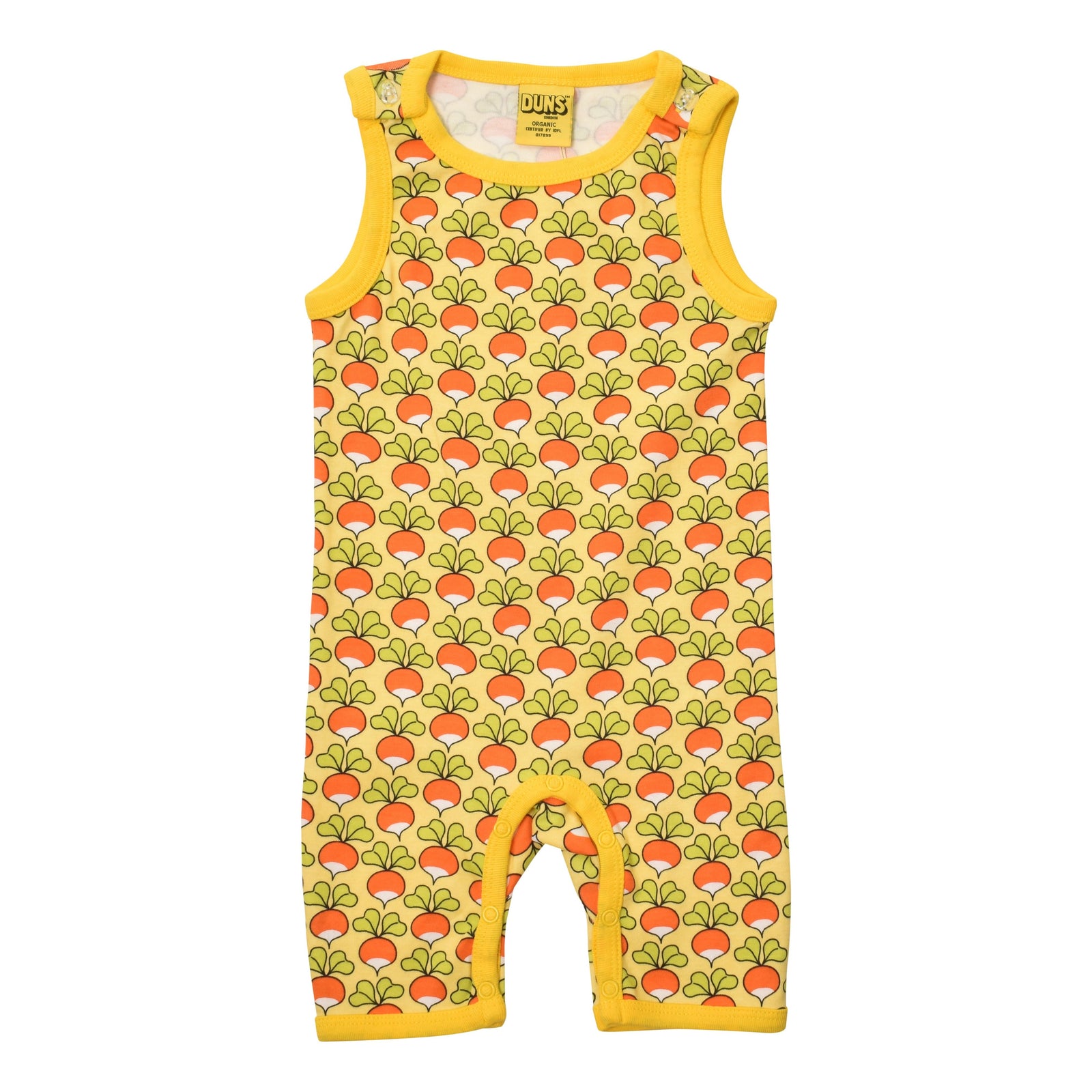 Radish - Sunshine Yellow Summer Dungarees / Playsuit-Duns Sweden-Modern Rascals