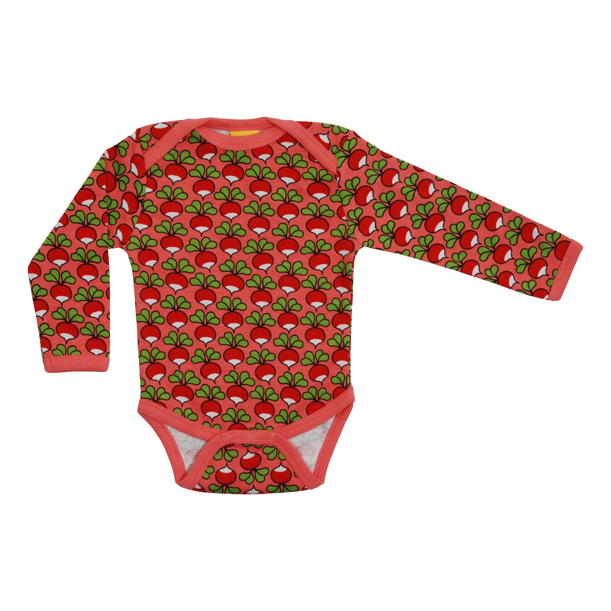 Radish - Tea Rose Long Sleeve Onesie-Duns Sweden-Modern Rascals