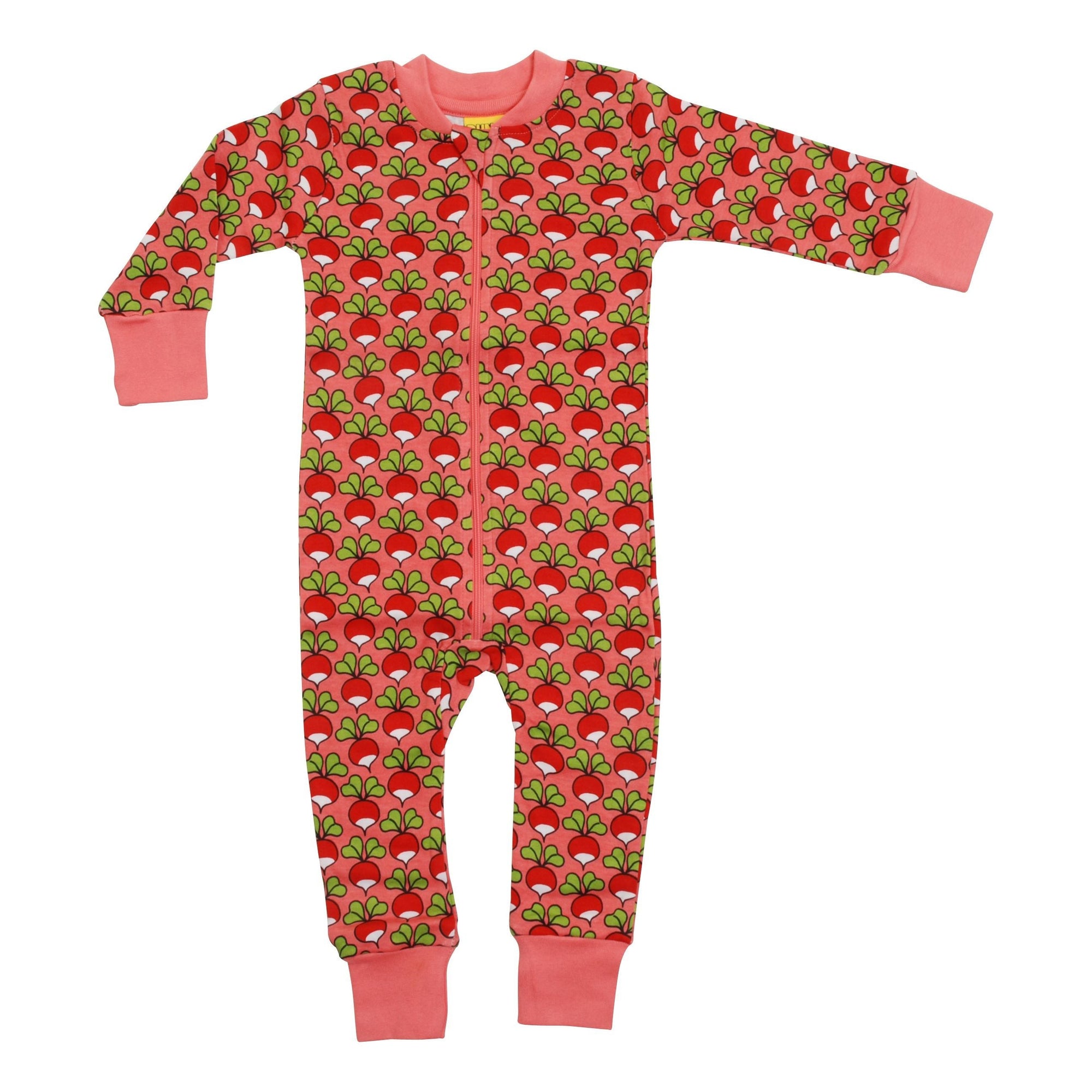 Radish - Tea Rose Zippersuit-Duns Sweden-Modern Rascals