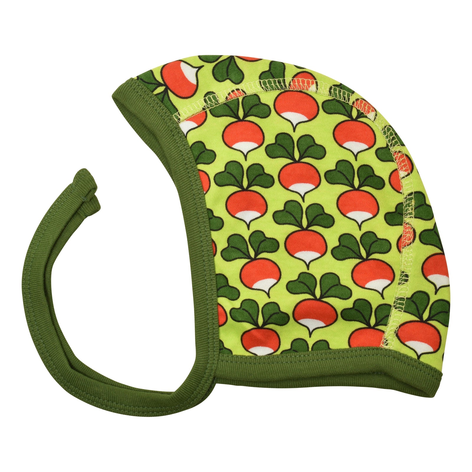 Radish - Tender Shoots Green Baby Hat-Duns Sweden-Modern Rascals