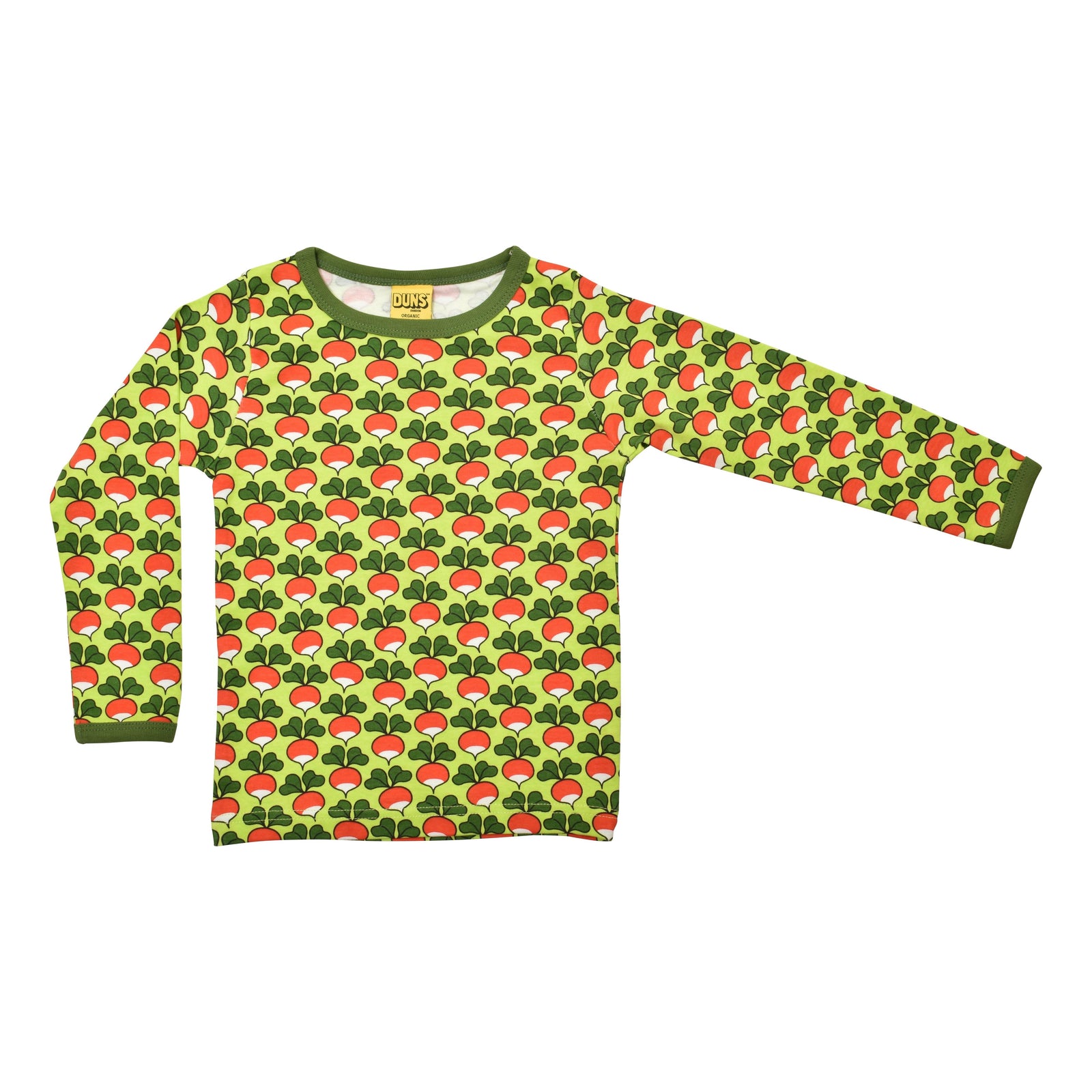 Radish - Tender Shoots Green Long Sleeve Shirt-Duns Sweden-Modern Rascals