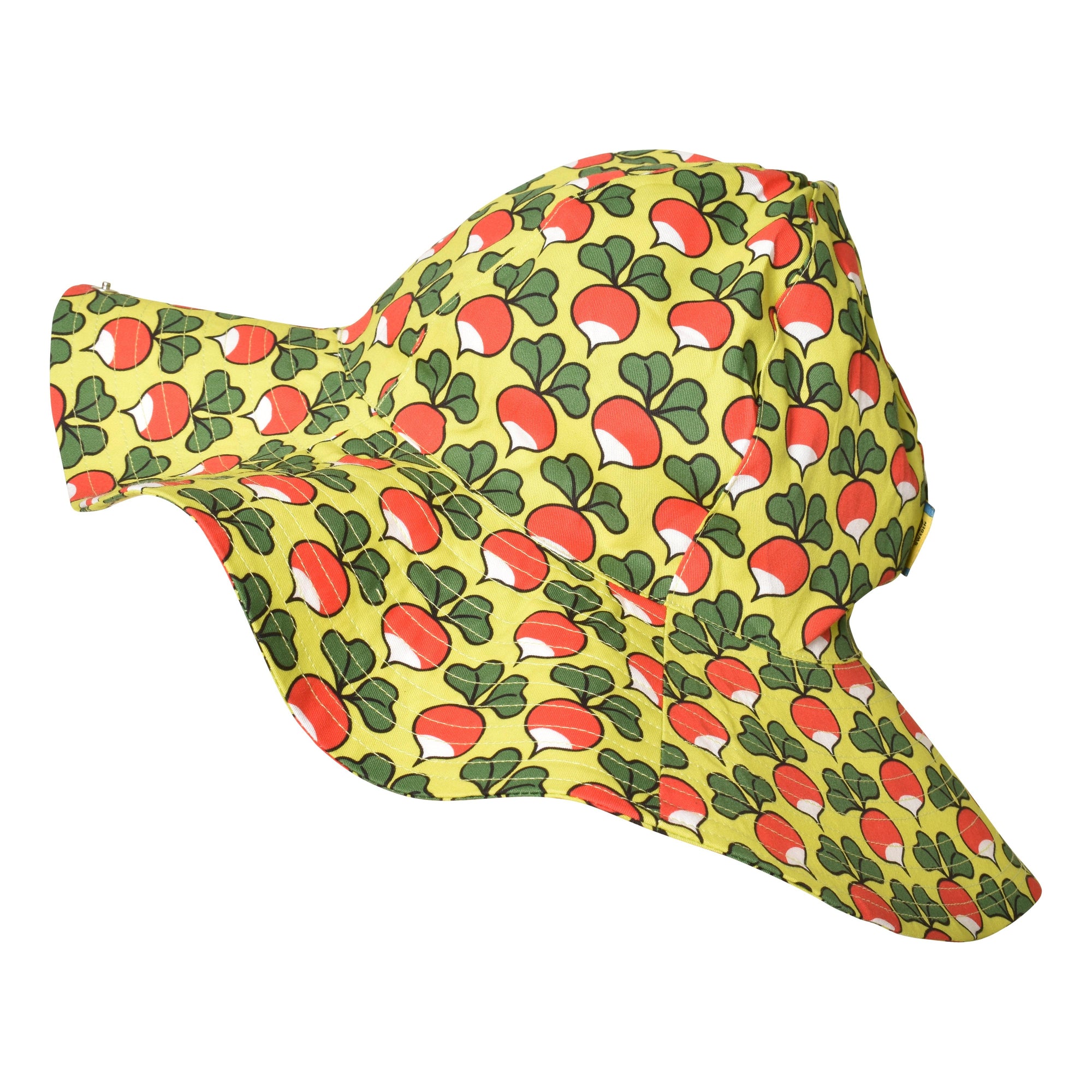 Radish - Tender Shoots Green Woven Sunhat-Duns Sweden-Modern Rascals