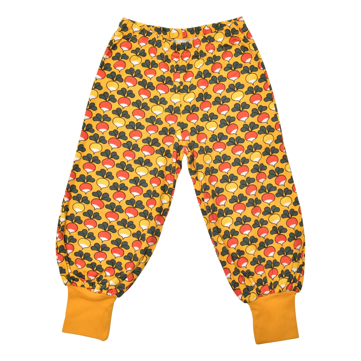 Radish - Yellow Multicolour Baggy Pants - 2 Left Size 8-10 & 10-12 years-Duns Sweden-Modern Rascals