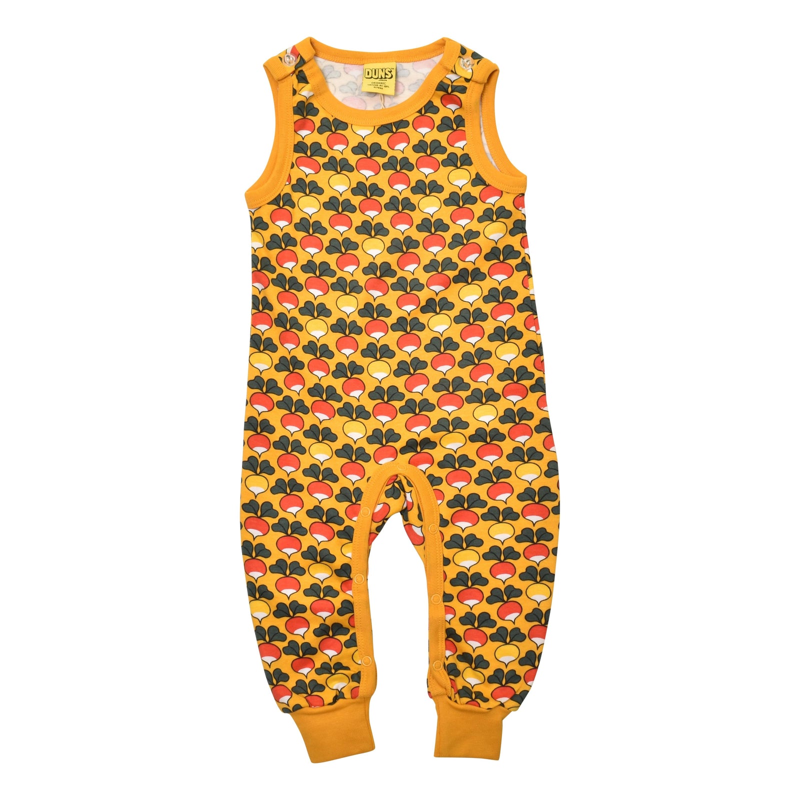 Radish - Yellow Multicolour Dungarees-Duns Sweden-Modern Rascals