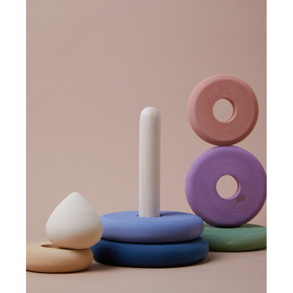 Raduga Grez White Outside, Colourful Inside Stacker-Raduga Grez-Modern Rascals