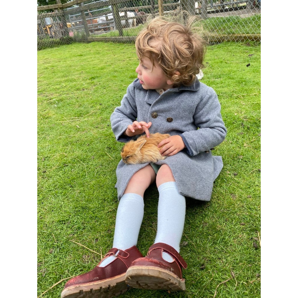 Rain Cloud Knee Socks - 2 Left Size 2-3 & 3-4 years-Slugs and Snails-Modern Rascals