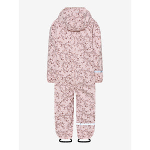 Rain Suit One Piece with Fleece Lining - Peach Whip - 1 Left Size 3-4 years-CeLaVi-Modern Rascals