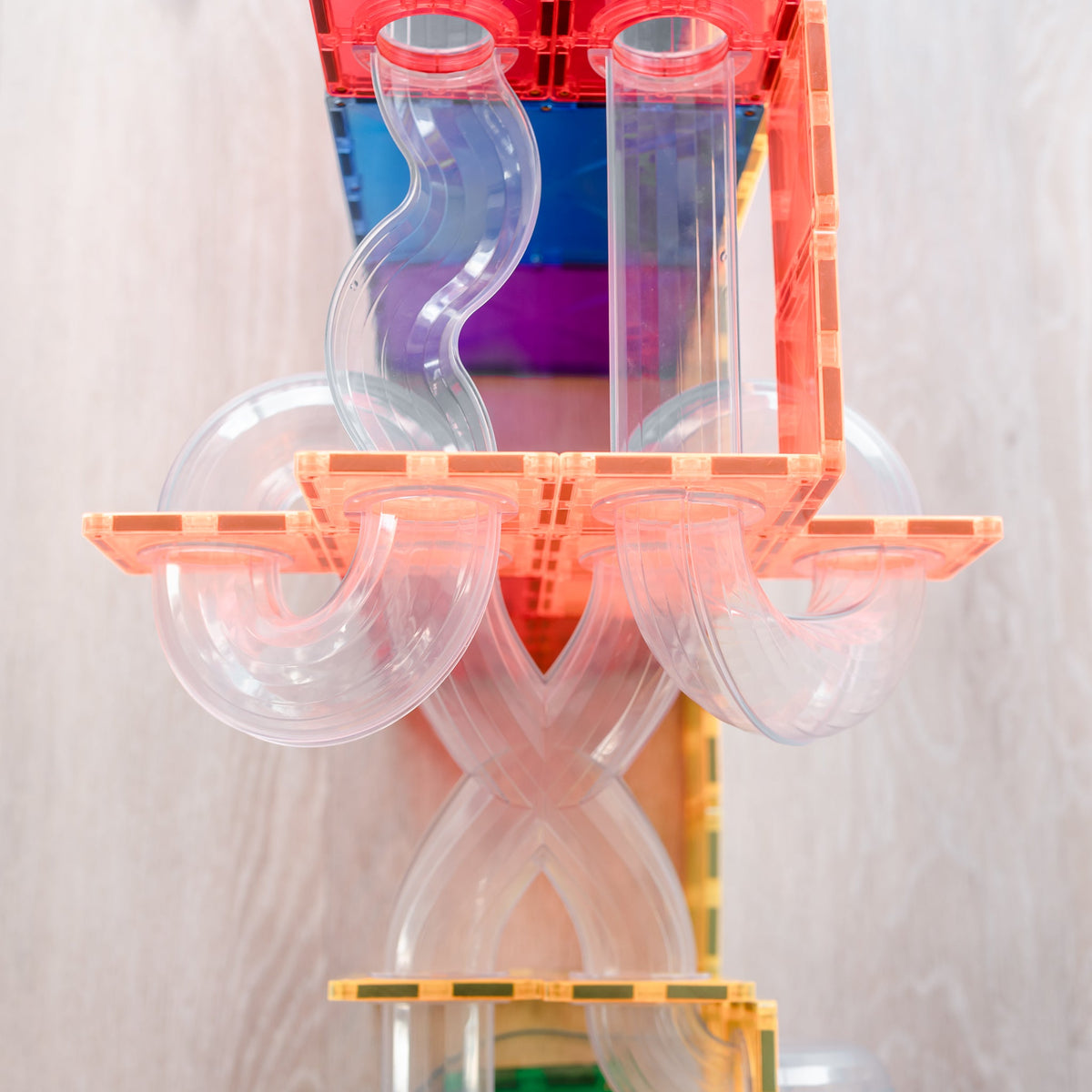 Rainbow Ball Run Expansion Pack - 66 pieces-Connetix-Modern Rascals