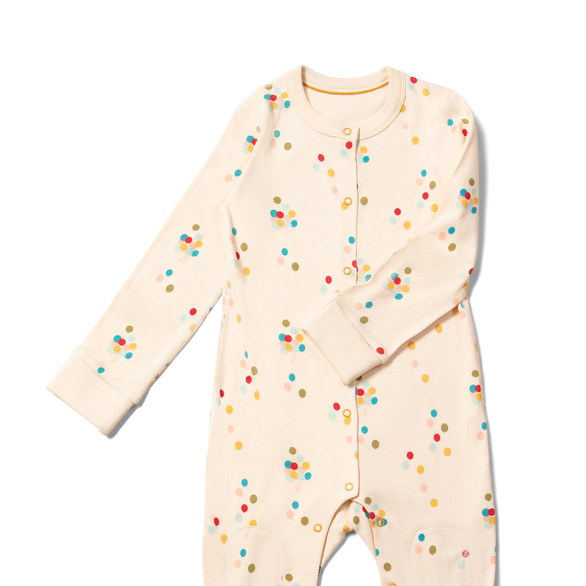 Rainbow Balloons Adaptive Suit With Poppers-Little Green Radicals-Modern Rascals