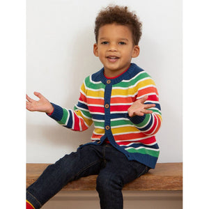 Rainbow Cardi - 1 Left Size 4-5 years-Kite-Modern Rascals