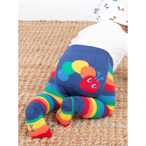 Rainbow Caterpillar Leggings - 1 Left Size Newborn - 6 months-Kite-Modern Rascals