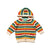 Rainbow Cozy Knitted Hooded Cardigan - 2 Left Size 4-5 & 5-6 years-Little Green Radicals-Modern Rascals