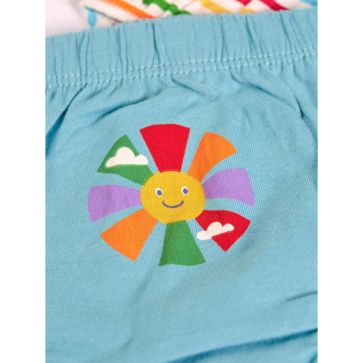 Rainbow Harison Briefs, 3-pack - 2 Left Size 7-8 & 8-9 years-Frugi-Modern Rascals