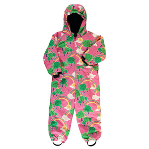 Rainbow Landscape One Piece Snowsuit in Pink - 1 Left Size 6-12 month-Smafolk-Modern Rascals