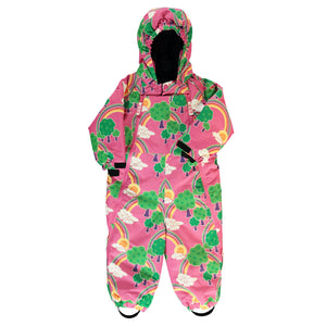 Rainbow Landscape One Piece Snowsuit in Pink - 2 Left Size 6-12 month & 1-2 years-Smafolk-Modern Rascals