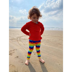 Rainbow Scales Footless Tights / Leggings - 2 Left Size 6-12 months-Slugs and Snails-Modern Rascals