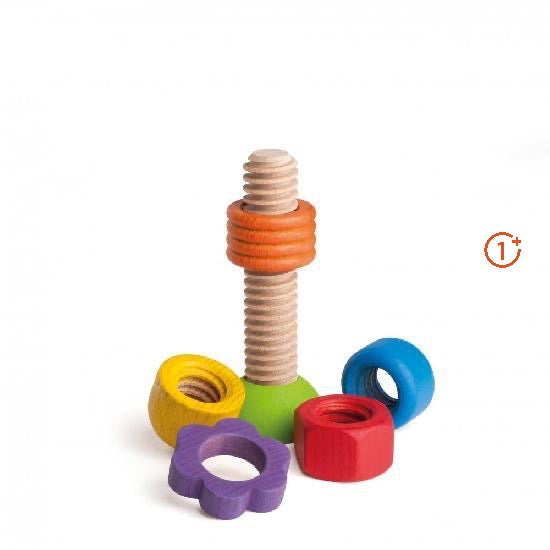 Rainbow Screw Turning Game-Erzi-Modern Rascals