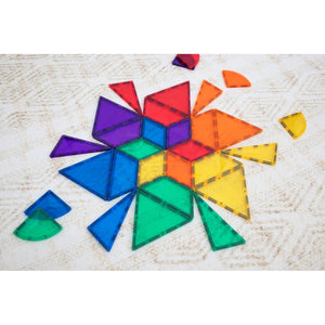 Rainbow Shape Expansion Pack - 36 pieces-Connetix-Modern Rascals