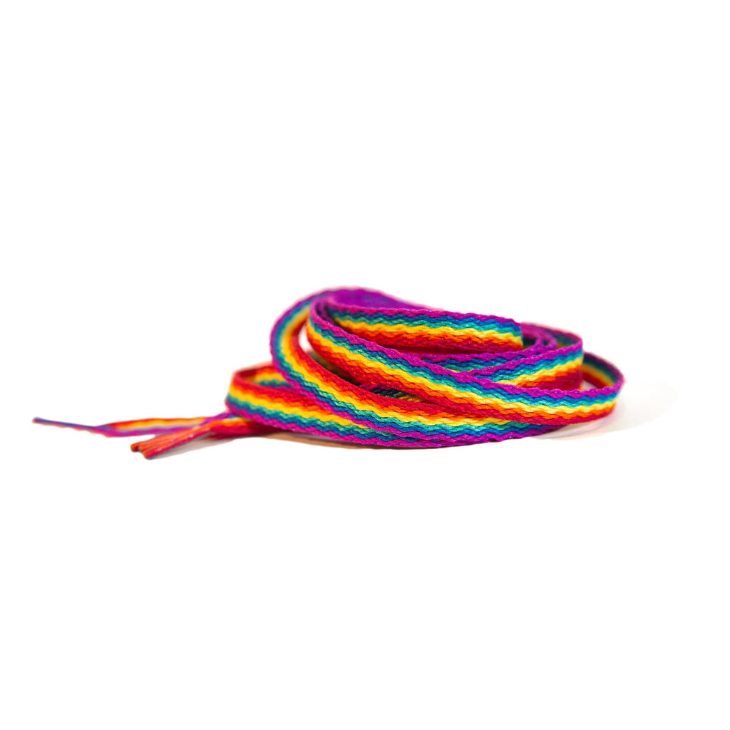 Rainbow Shoelaces-Pride Socks-Modern Rascals
