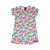 Rainbow Short Sleeve Dress - Light Petunia - 1 Left Size 8-10 years-Villervalla-Modern Rascals
