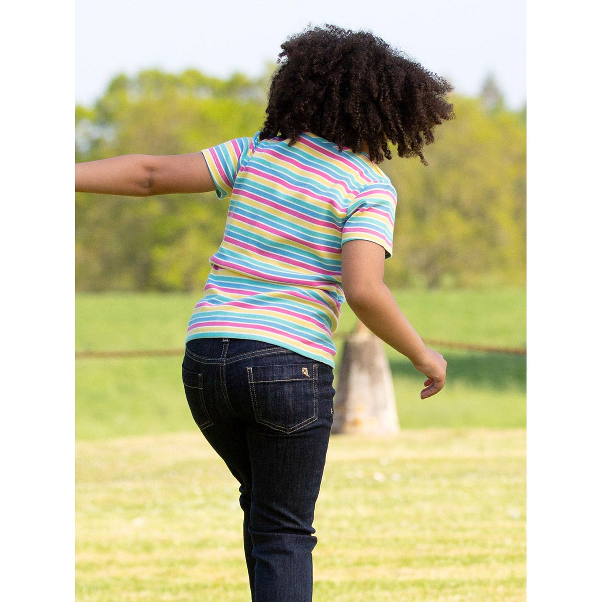 Rainbow Short Sleeve Shirt - 2 Left Size 3-4 years-Kite-Modern Rascals