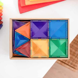 Rainbow Starter Pack - 60 pieces-Connetix-Modern Rascals