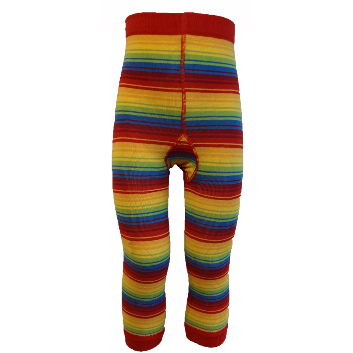 Rainbow Stripe Footless Tights / Leggings-Slugs and Snails-Modern Rascals