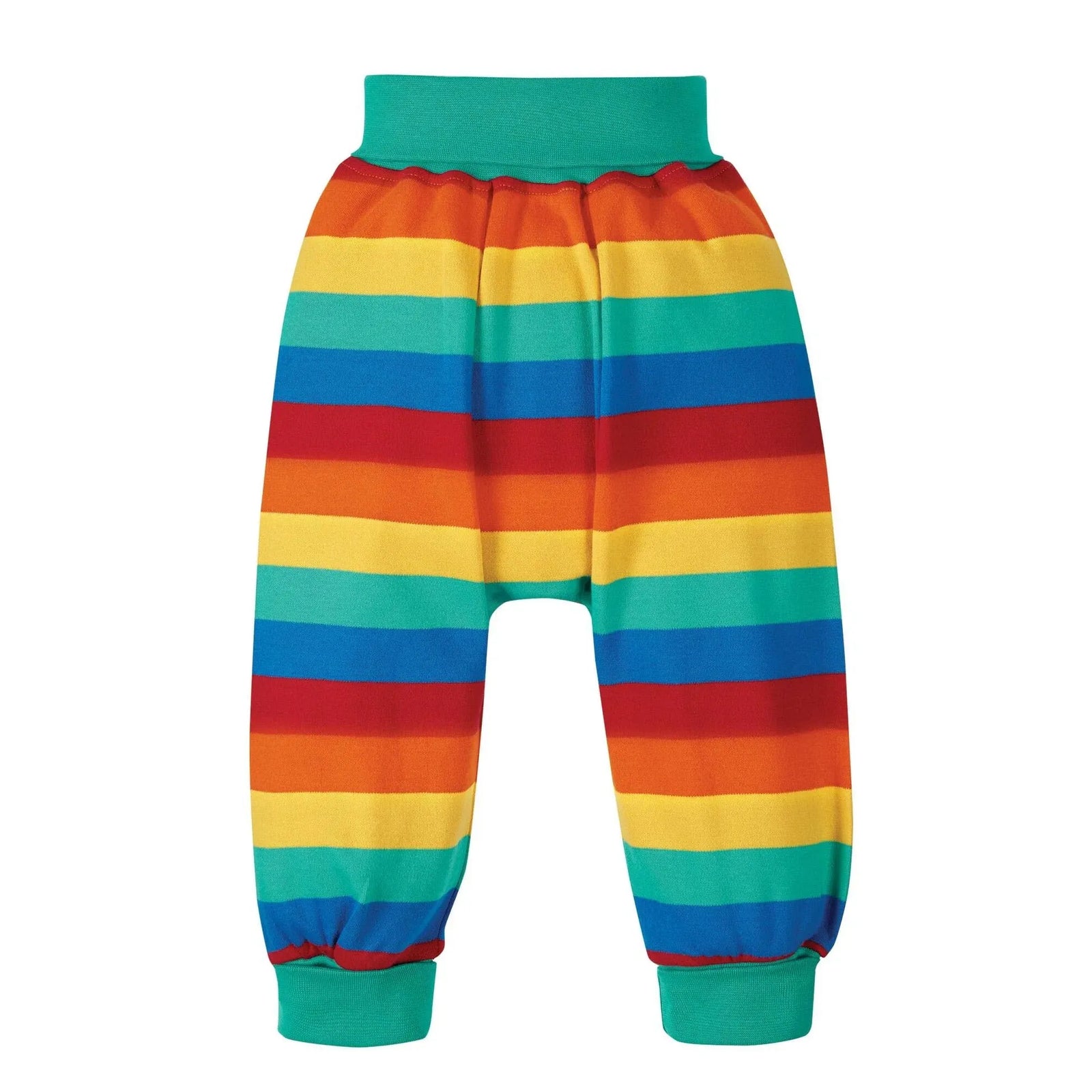 Rainbow Stripe Parsnip Pants-Frugi-Modern Rascals