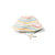 Rainbow Striped Reversible Sunhat - 1 Left Size 5-8 years-Little Green Radicals-Modern Rascals