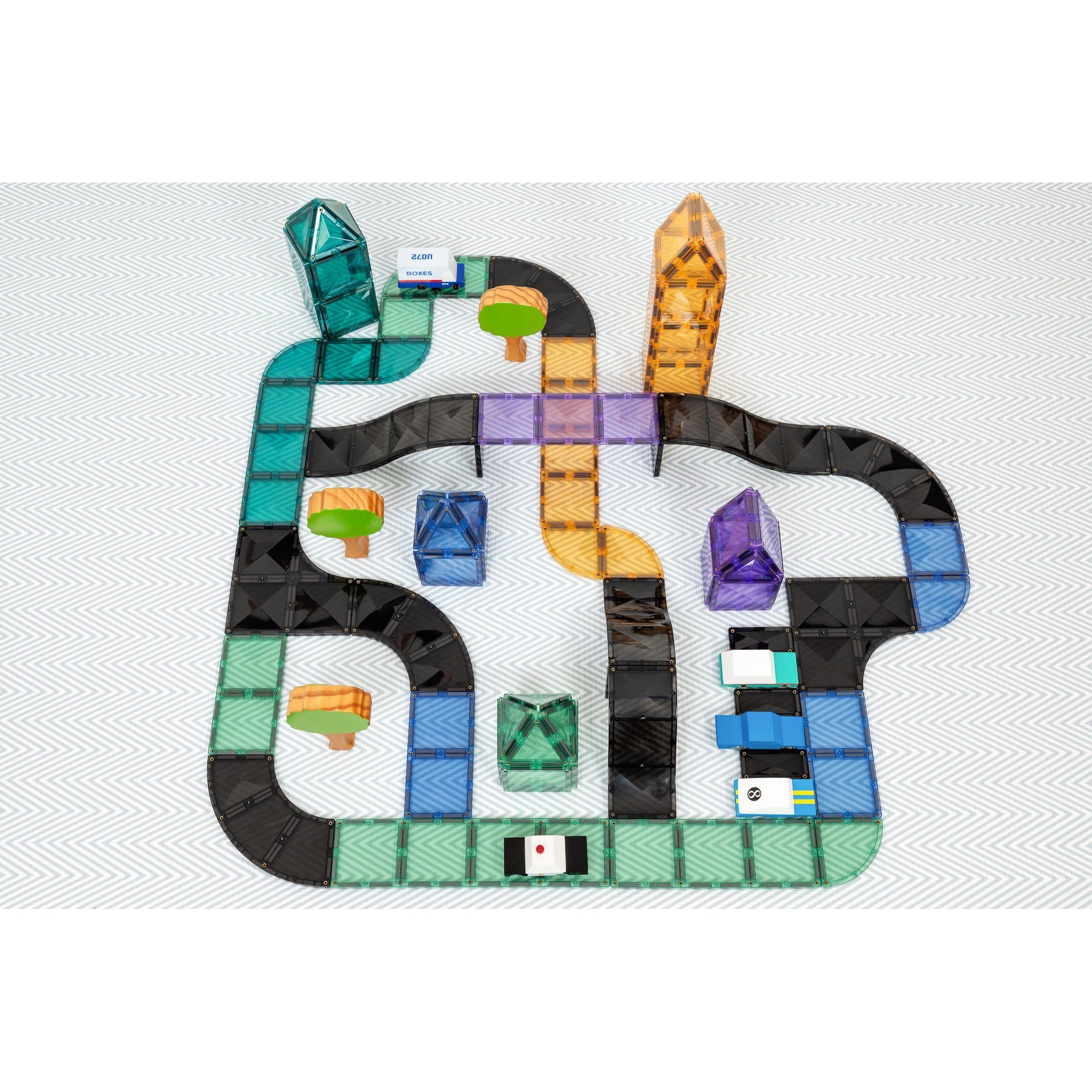 Ramps and Intersections Pack - 16 pieces by Connetix - Modern Rascals