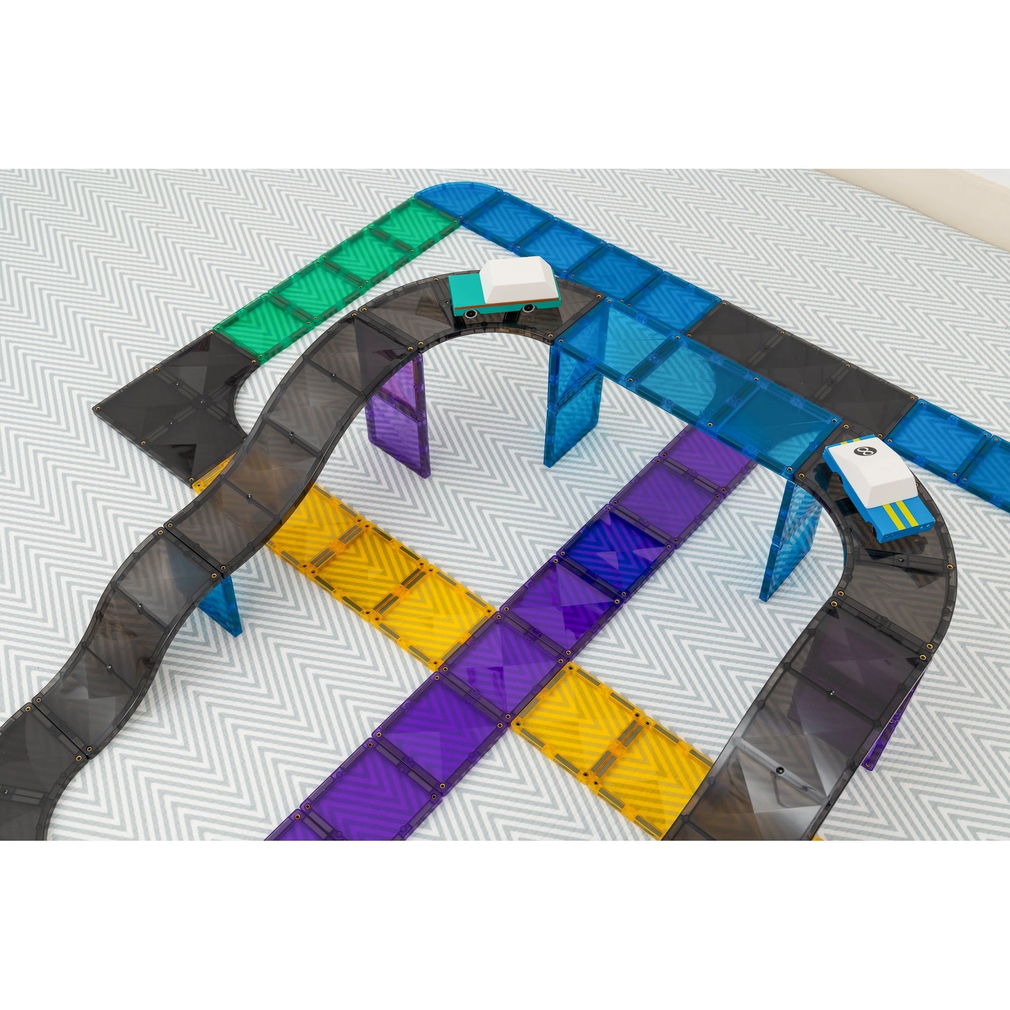 Ramps and Intersections Pack - 16 pieces by Connetix - Modern Rascals