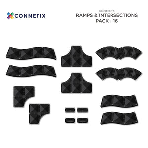 Ramps and Intersections Pack - 16 pieces-Connetix-Modern Rascals